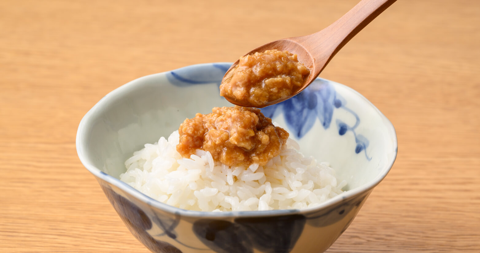 鶏の肉味噌 調理例