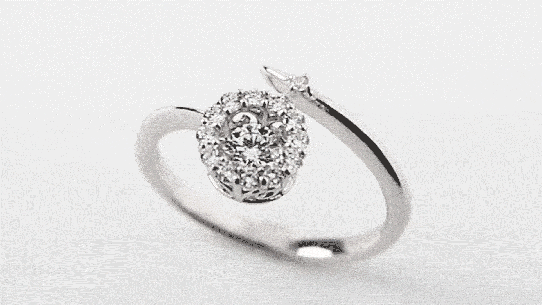 【関税込み】VEERT リング DEW DROPS CHAIN RING(2JR0585)K10 リング｜スタージュエリー