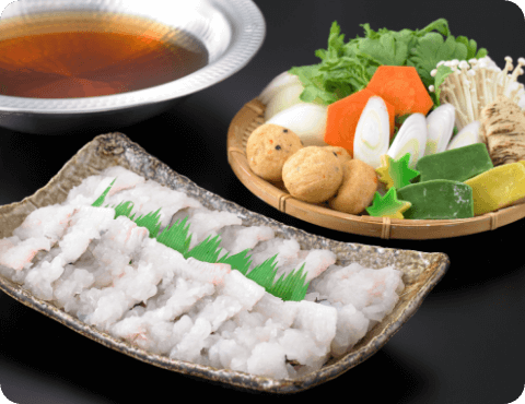 瀬戸内海産鱧しゃぶセット