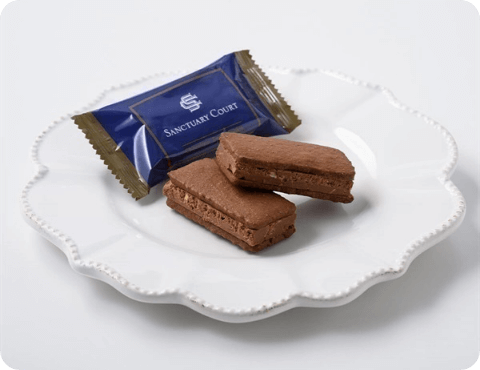 サンクチュアリコートチョコレートサンドクッキー