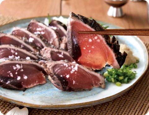 完全藁焼き鰹タタキ「龍馬タタキ」食べ比べセット