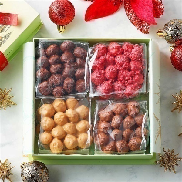 《クリスマス限定》カハラマカダミアナッツチョコレート　4種詰め合わせ