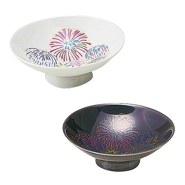冷感 花火 平盃ペア＜リゾートトラストセレクション＞|食器・キッチン