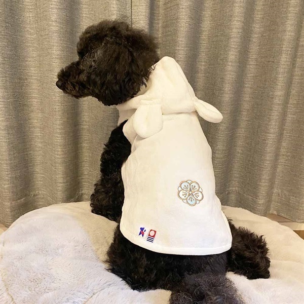 ＜ザ・カハラ・ホテル&リゾート＞ドッグリラックスウェア（ホワイト）