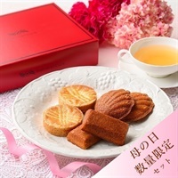 【残りわずか】＜母の日限定ギフト＞カーネーション(5号鉢)・焼菓子アソート6個入りギフトセット