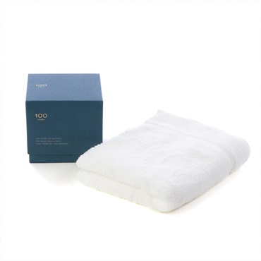 100 フェイスタオル（ホワイト）＜リゾートトラストセレクション＞