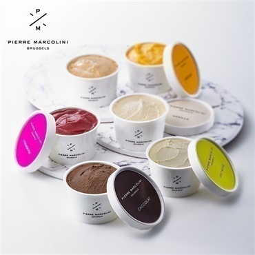 【お歳暮フェア2025】ピエール マルコリーニ　グラス＆ソルベ　6個入り＜リゾートトラストセレクション＞