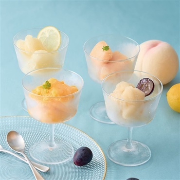【お中元フェア】ホシフルーツ フルーツパーラーの凍らせて食べるシャーベット 彩果しずく 8袋 ＜リゾートトラストセレクション＞