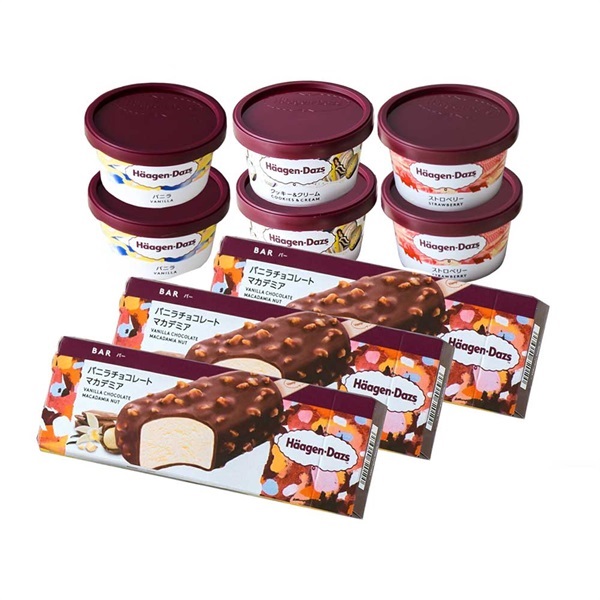 【お歳暮フェア2025】ハーゲンダッツ バー＆アソートセット＜リゾートトラストセレクション＞