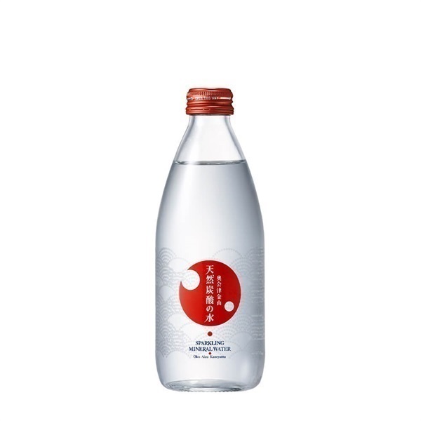 奥会津金山(かねやま)天然炭酸の水(330ml ×24本)＜リゾートトラストセレクション＞