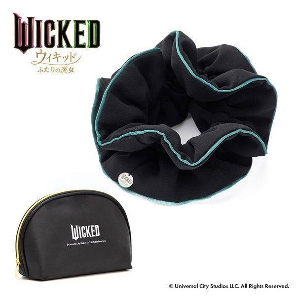 【WICKED】＜Complex Biz＞エルファバ シュシュ(ブラック)