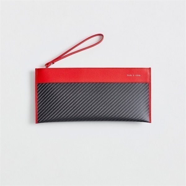 hide k 1896　mini clutch bag a「hkc-046」＜リゾートトラストセレクション＞(レッド)