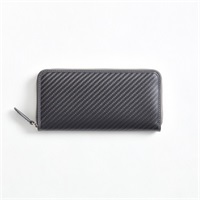 hide k 1896　round zip wallet「hkc-050」＜リゾートトラストセレクション＞(グレー)