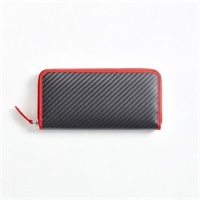 hide k 1896　round zip wallet「hkc-050」＜リゾートトラストセレクション＞(レッド)