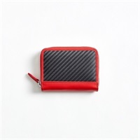 hide k 1896　mini round zip wallet「hkc-053」＜リゾートトラストセレクション＞(レッド)