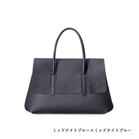 MAISON TAKUYA(メゾンタクヤ)Flap Brief Bag Lサイズ＜リゾートトラストセレクション＞(ミッドナイトブルー×ミッドナイトブルー)