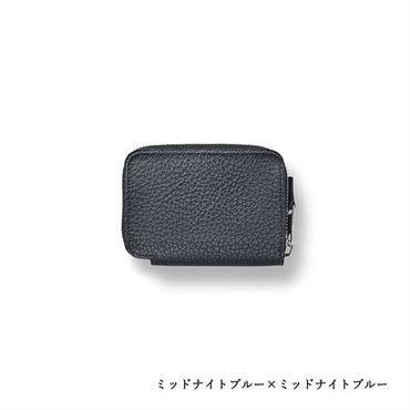 MAISON TAKUYA(メゾンタクヤ)TC3 Coin Case＜リゾートトラストセレクション＞(ミッドナイトブルー×ミッドナイトブルー)