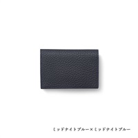 MAISON TAKUYA(メゾンタクヤ)Business Card Pouch Magnet＜リゾートトラストセレクション＞(ミッドナイトブルー×ミッドナイトブルー)