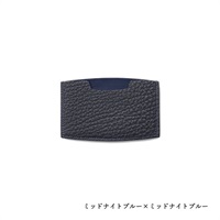 MAISON TAKUYA(メゾンタクヤ)MN Card Holder＜リゾートトラストセレクション＞(ミッドナイトブルー×ミッドナイトブルー)