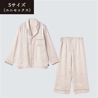 Foo Tokyo(フートウキョウ)セットアップ インテリアライク シルクパジャマ アイボリー＜リゾートトラストセレクション＞(Sサイズ【アイボリー】-ユニセックス-22SS1SPIVS737)