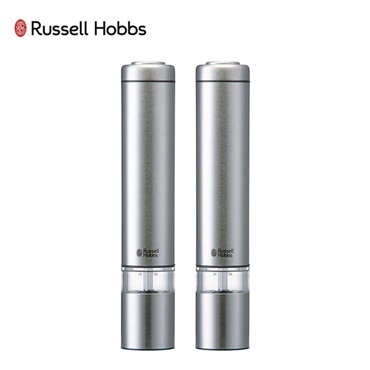 Russell Hobbs(ラッセルホブス) 電動ミル ソルト＆ペッパー ミニ(シルバー)「7933JP」＜リゾートトラストセレクション＞