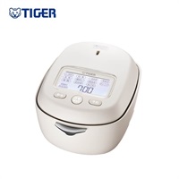 TIGER(タイガー)土鍋圧力IHジャー炊飯器【ご泡火炊き】3.5合 アイボリーホワイト「JRX-G060WG」＜リゾートトラストセレクション＞