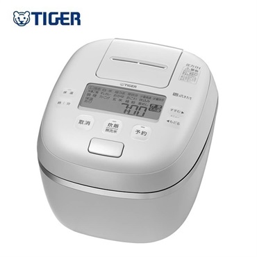 【送料無料】TIGER(タイガー)圧力IHジャー炊飯器5.5合(タルクホワイト)「JPI-X100WX」＜リゾートトラストセレクション＞