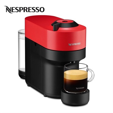 【送料無料】Nespresso(ネスプレッソ)コーヒーメーカー ヴァーチュオ ポップ(スパイシーレッド)「GCV2-RE」＜リゾートトラストセレクション＞