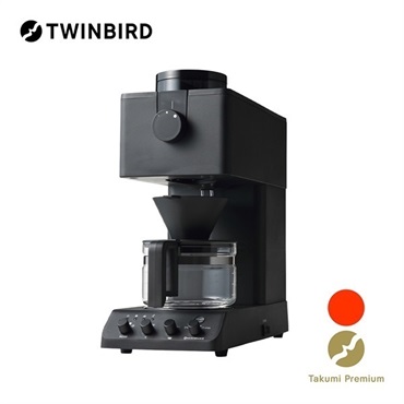 TWINBIRD(ツインバード)全自動コーヒーメーカー 3杯用　ブラック「CM-D457B」＜リゾートトラストセレクション＞