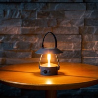 MoriMori(モリモリ)LEDランタン MINIMO グレー「FMN-2202-GR」＜リゾートトラストセレクション＞