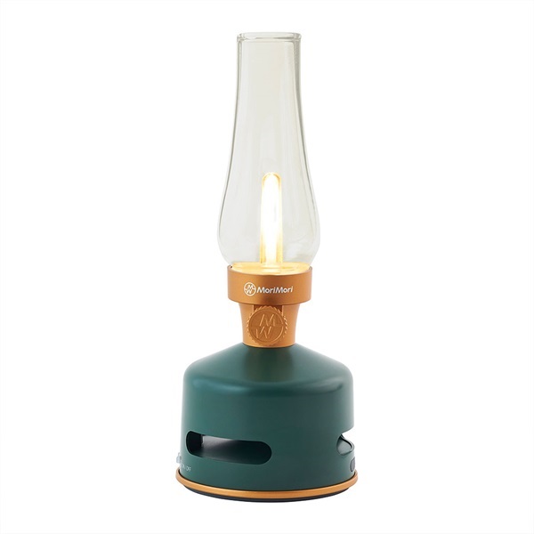 MoriMori(モリモリ)LEDランタンスピーカー S1 ORIGINAL GREEN ダーク