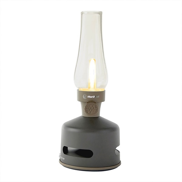 MoriMori(モリモリ)LEDランタンスピーカー S1 URBAN SPORTS ダークブラウン「FLS-2102-DB」＜リゾートトラストセレクション＞