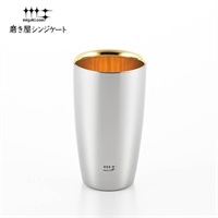 磨き屋シンジケート 二重ビアタンブラー(内面金メッキ仕上げ)＜リゾートトラストセレクション＞