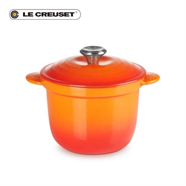 Le Creuset (ル・クルーゼ)ココット･エブリィ 18 オレンジ (SSツマミ)「21110180900460
」