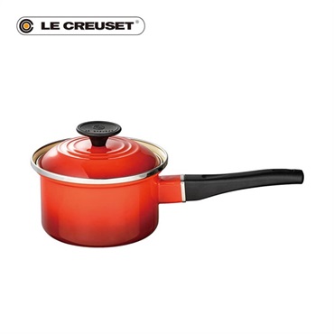 Le Creuset (ル・クルーゼ)EOS ソースパン 14cm チェリーレッド「56001140600000
」