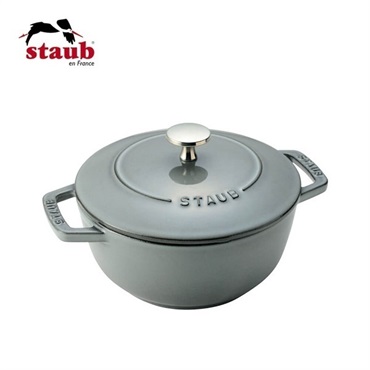 STAUB(ストウブ)Wa-NABE Ｓ16㎝ グレー「40501-002」＜リゾートトラストセレクション＞