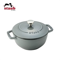 STAUB(ストウブ)Wa-NABE Ｓ16㎝ グレー「40501-002」＜リゾートトラストセレクション＞