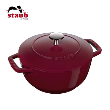 STAUB(ストウブ)Wa-NABE M 18㎝ ボルドー「40502-280」＜リゾートトラストセレクション＞