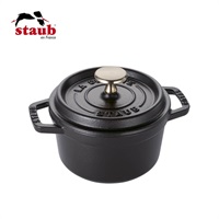 ストウブ ピコ ココット ラウンド 20cm ブラック Staub ピコ・ココット ラウンド 20cm ブラック｜ココット｜ストウブ