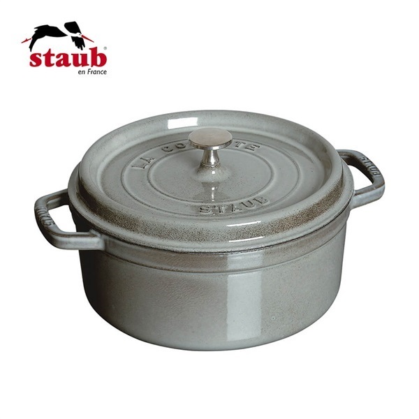 【日本正規品】ストウブ ピコ・ココットラウンド18cmグレー 40509-484 STAUB(ストウブ)ピコ・ココット ラウンド 18cm グレー「40509