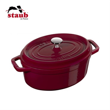 STAUB(ストウブ)ピコ･ココット オーバル 23cm ボルドー「40502-276」＜リゾートトラストセレクション＞
