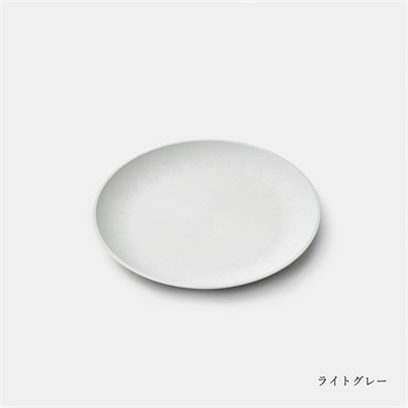 hide k 1896　ROUND PLATE 15cm (小皿)「TW-T-014」＜リゾートトラストセレクション＞(ライトグレー)