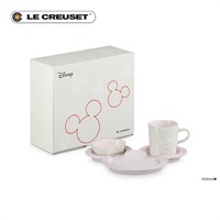 Le Creuset (ル・クルーゼ)ミッキーマウス テーブルウェア・セット シェルピンク「89287007770030」