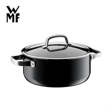 WMF(ヴェーエムエフ)フュージョンテック ミネラル ローキャセロール24cm ブラック「W0514655290」＜リゾートトラストセレクション＞