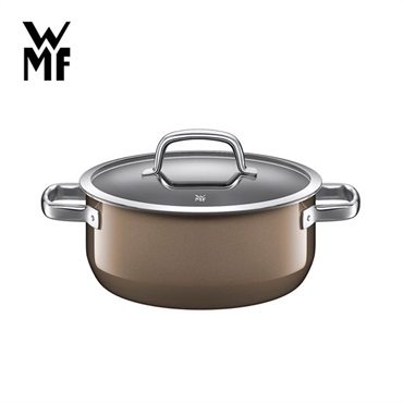 WMF(ヴェーエムエフ)フュージョンテック ミネラル ローキャセロール24cm ダークブラス「W0514675290」＜リゾートトラストセレクション＞
