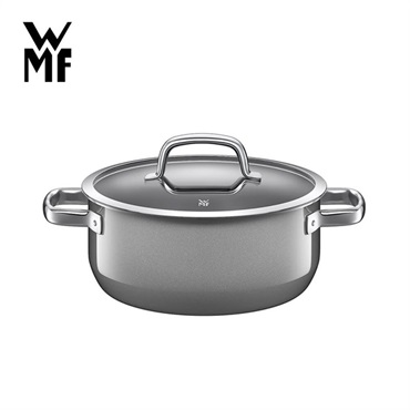 WMF(ヴェーエムエフ)フュージョンテック ミネラル ローキャセロール24cm プラチナム「W0514685290」＜リゾートトラストセレクション＞