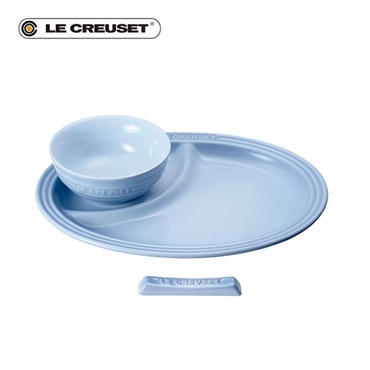 Le Creuset (ル・クルーゼ)ベビー・スターター・セット コースタルブルー「910646-00-256」