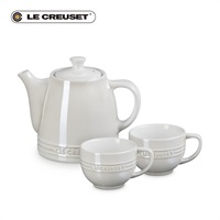 Le Creuset (ル・クルーゼ)レジェ・ティータイムセット ホワイトラスター「69381002960014」