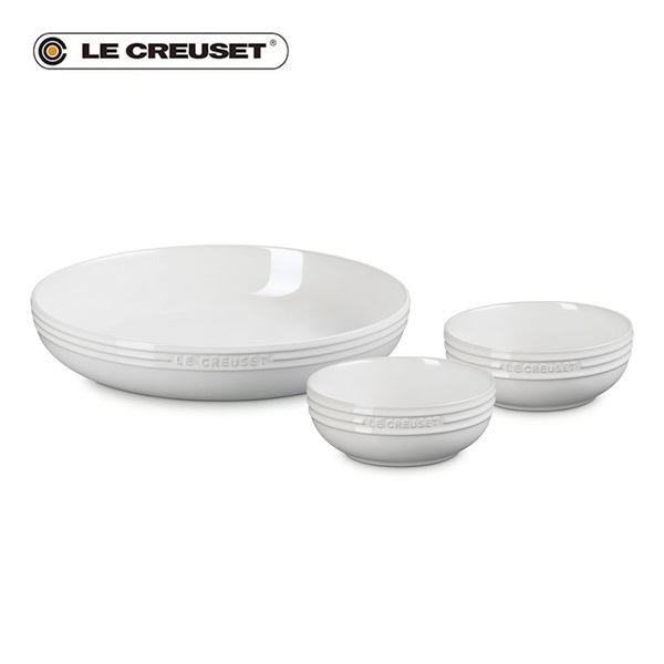 Le Creuset (ル・クルーゼ)レジェ・テーブルウェア セット ホワイト
