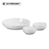 Le Creuset (ル・クルーゼ)レジェ・テーブルウェア セット ホワイトラスター「69382002960014」